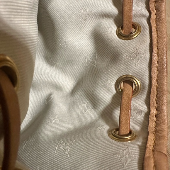 SHE’S HERE…Louis Vuitton Nano Noe Monogram Jacquard Shoulder/Crossbody Bag - Picture 9 of 12